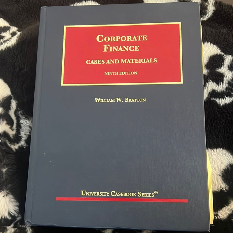 Corporate Finance, Cases and Materials