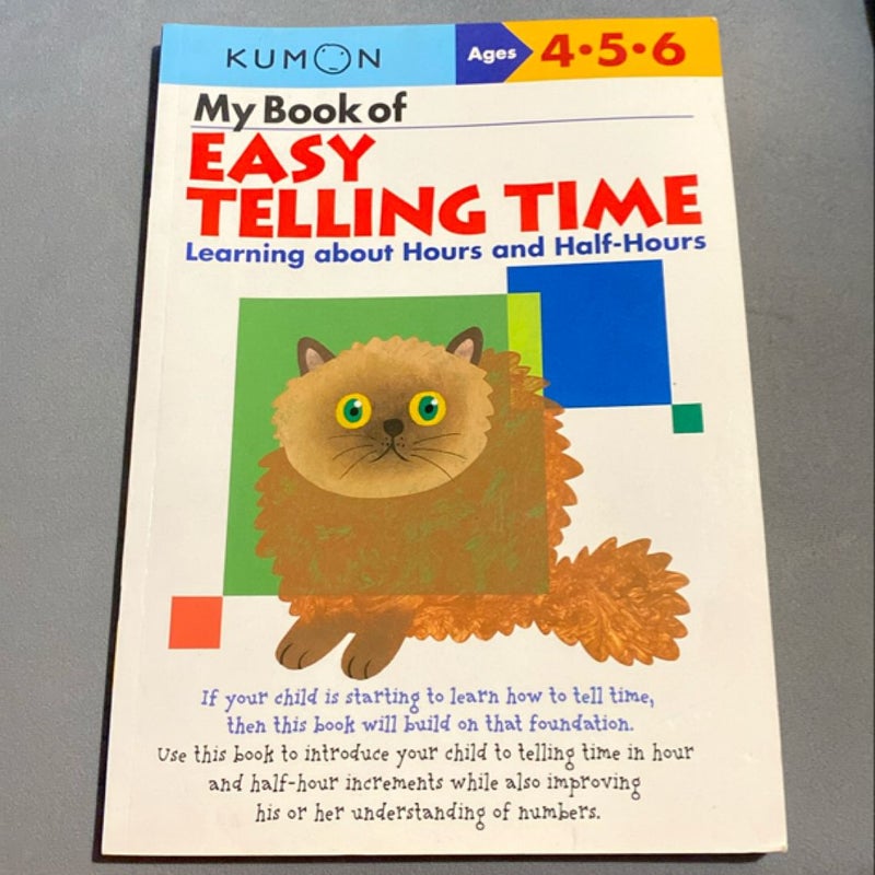 My Book of Easy Telling Time