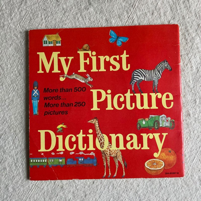 My First Picture Dictionary (1978)