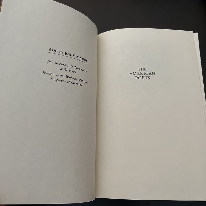 Six American Poets