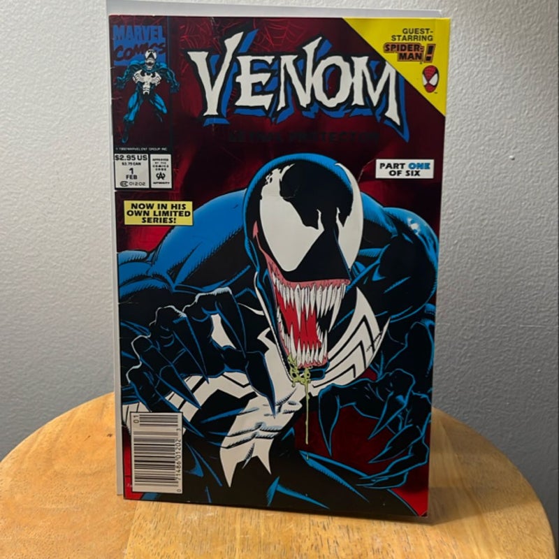 Venom #1 (1993) - Marvel Comics Newsstand Edition - Red Foil Cover - Rare!