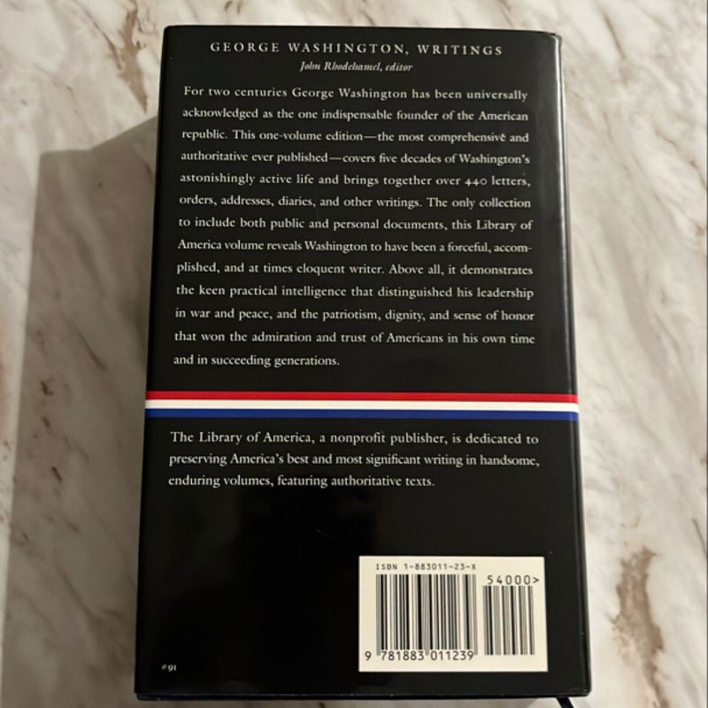George Washington: His Excellancy & Writings 
