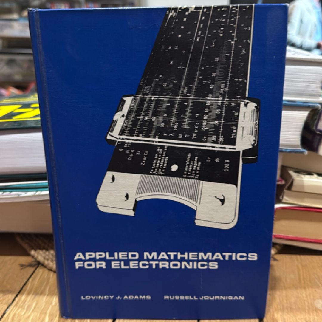Applied Mathematics for Electronics,1967 1st Edition Textbook 