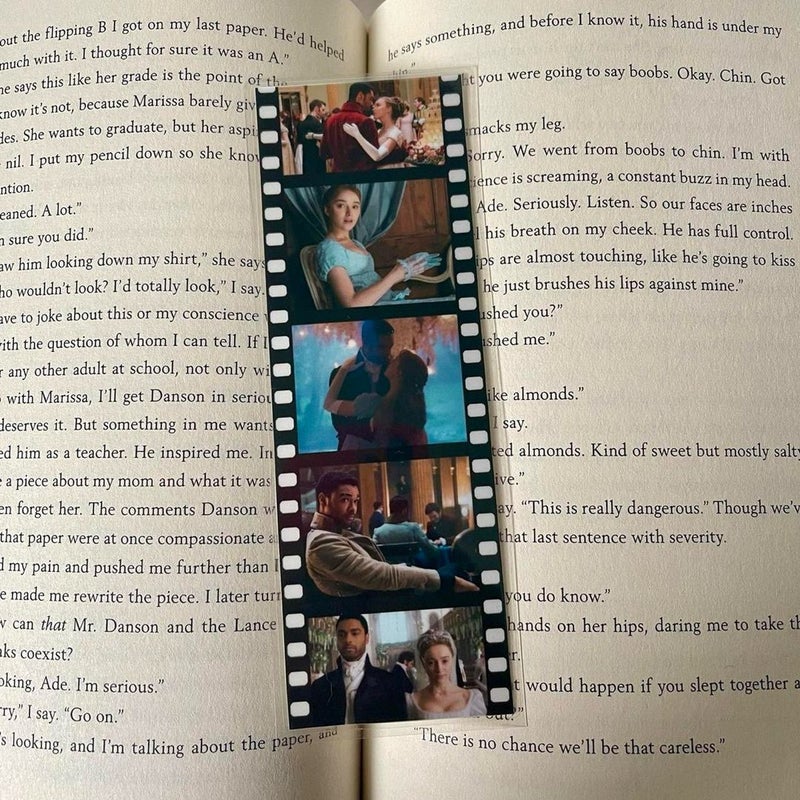 The Duke and I film strip bookmark