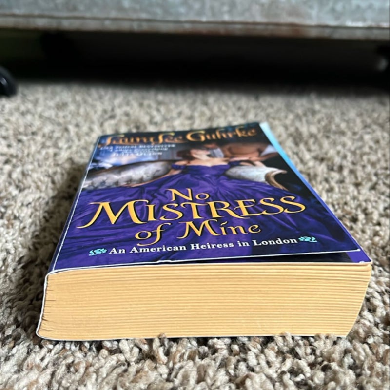 No Mistress of Mine (Stepback)