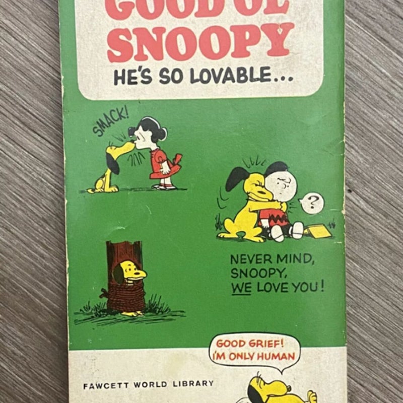 Good Ol' Snoopy Paperback Book Peanuts 1967