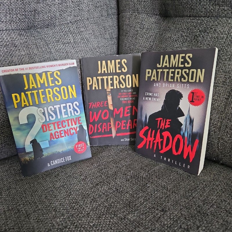 James Patterson 3 book deal!