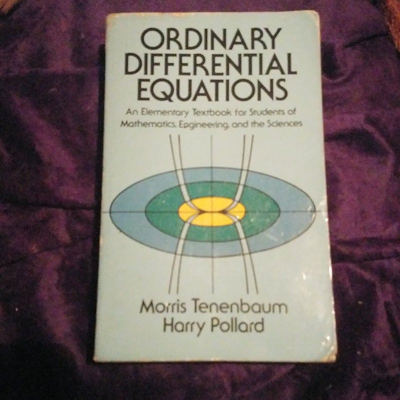 Ordinary Differential Equations