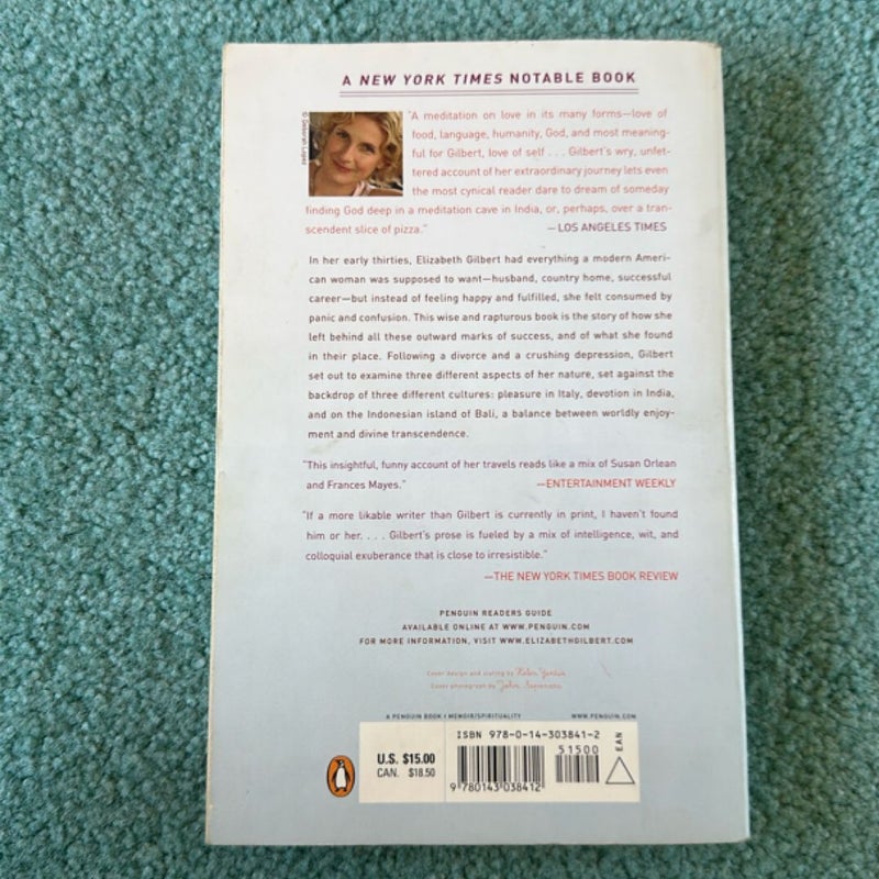 Eat Pray Love