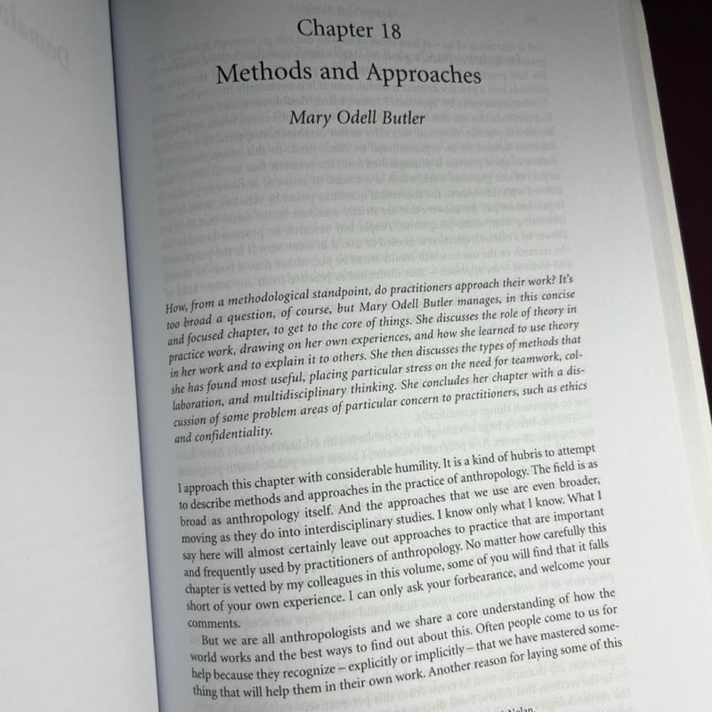 A Handbook of Practicing Anthropology