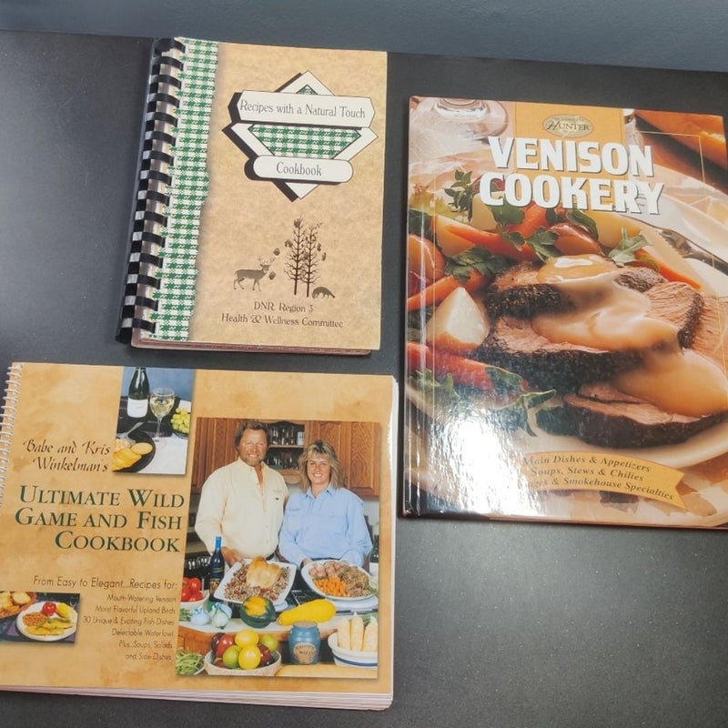 Cookbook bundle venison game fish 