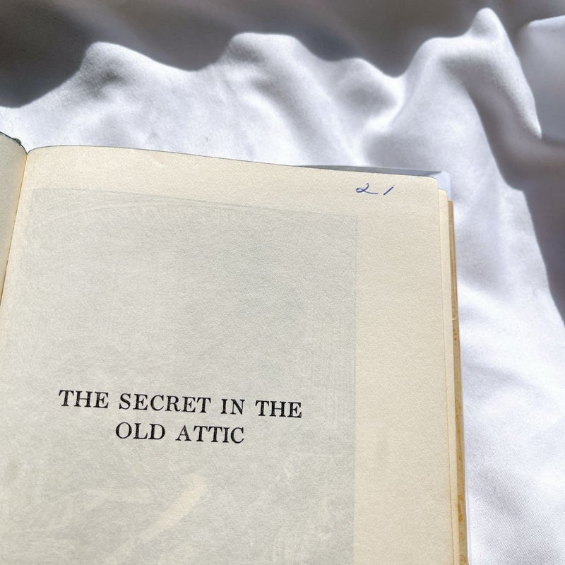 The Secret in the Old Attic (Vintage, 1957 Printing)