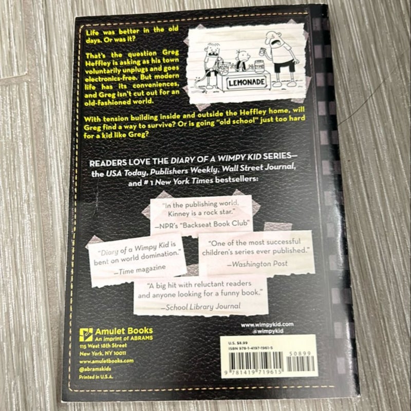 Diary of a Wimpy Kid Old School