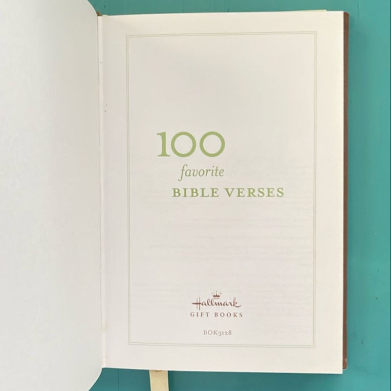 100 Favorite Bible Verses