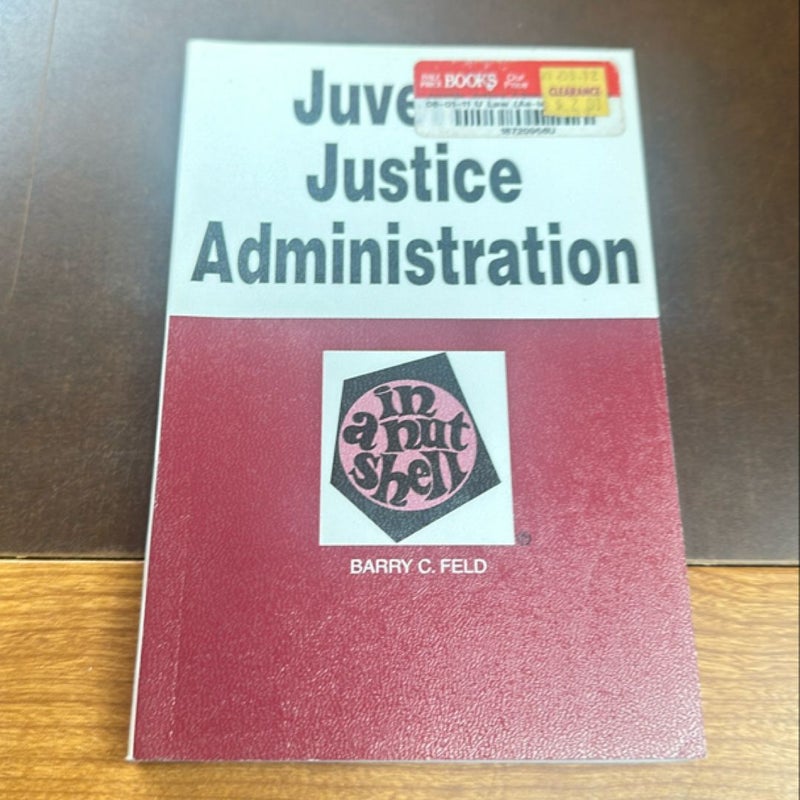 Juvenile Justice in a Nutshell, 2003