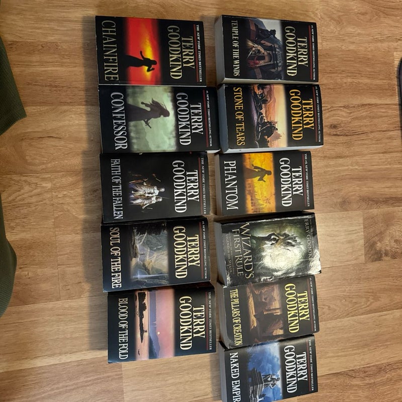 Terry Goodkind Book 1-11