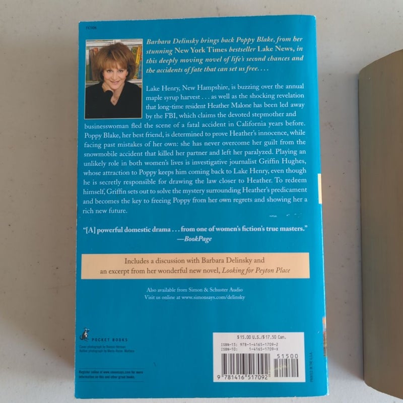 Barbara Delinski paperbacks X 3: Accidental Woman, Looking for Peyton Place, Not My Daughter 