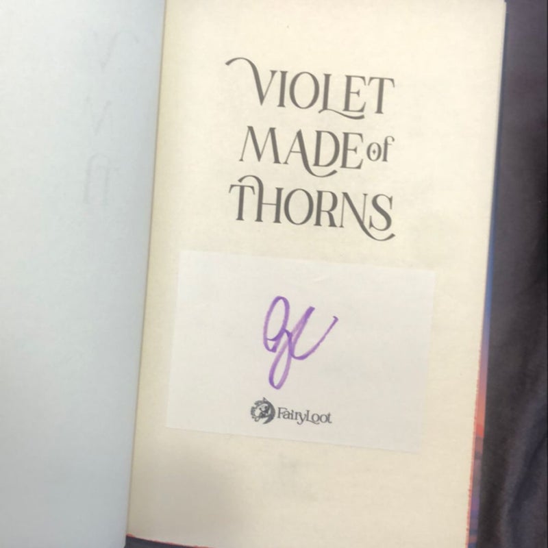 Violet Made of Thorns (FairyLoot Exclusive Edition)