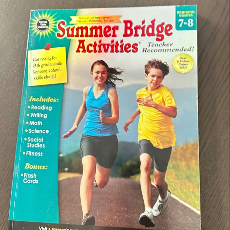 Summer Bridge Activities®, Grades 7 - 8