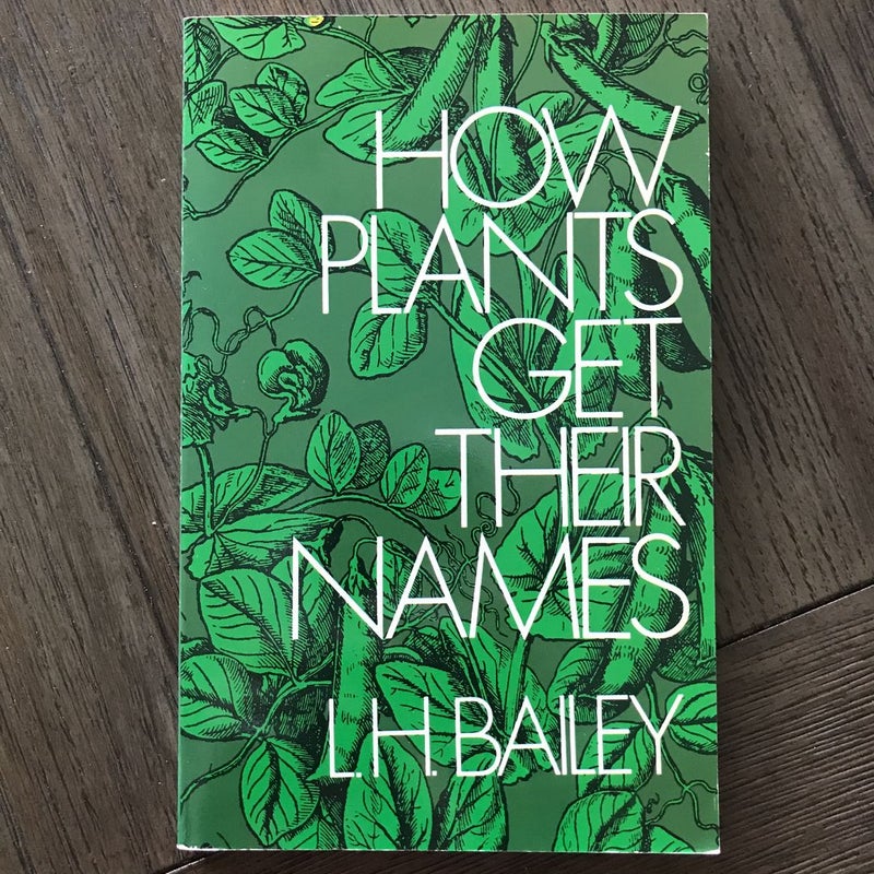 How Plants Get Their Names