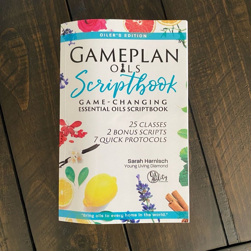 Gameplan Oils Scriptbook by Sarah Harnisch paperback book 633 pages