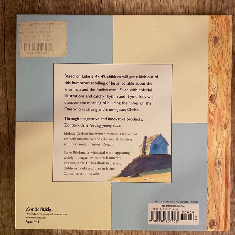 The Parable of Two Builders by Melody Carlson