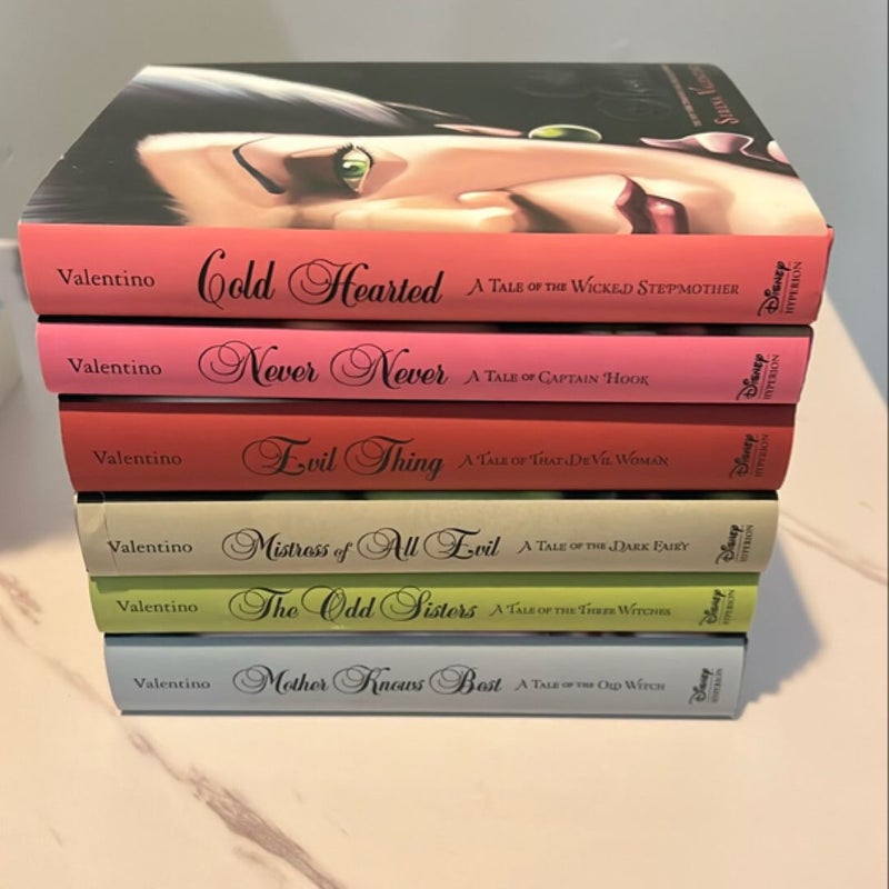 Disney Villains books 4-9 