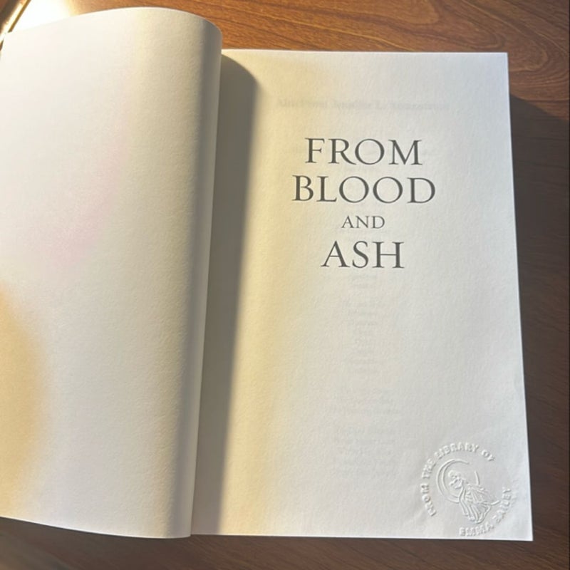 From Blood and Ash