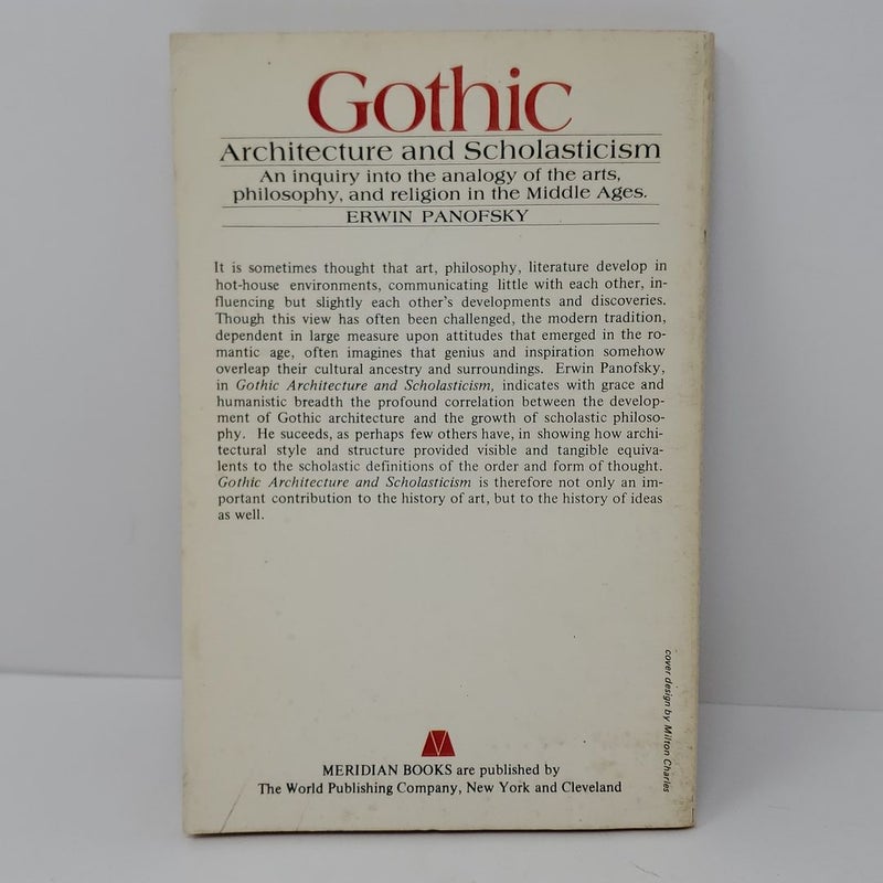 Gothic Architecture and Scholasticism