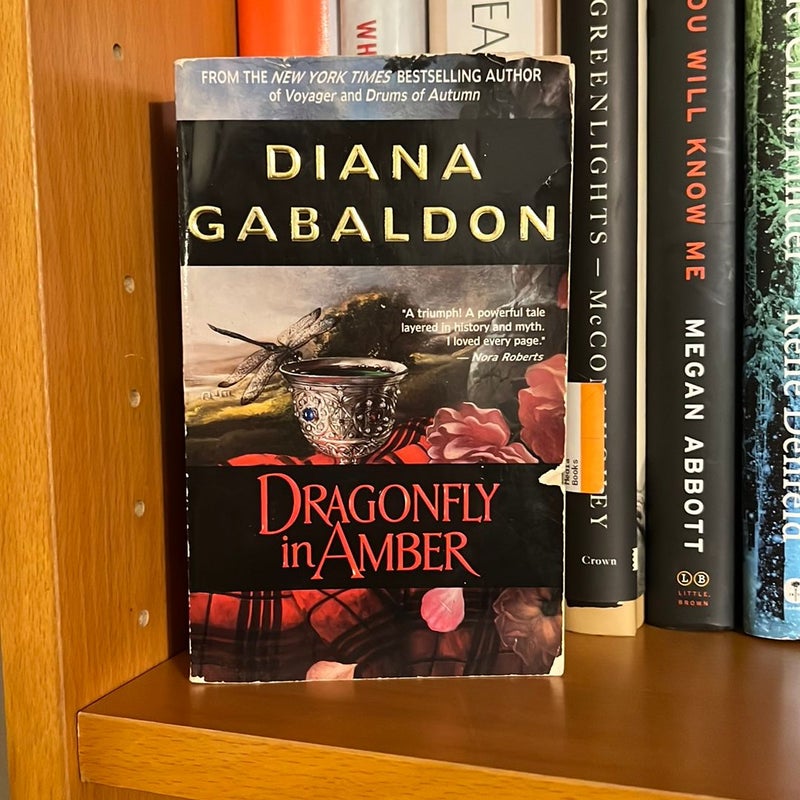 Dragonfly in Amber (Original Cover MMPB)