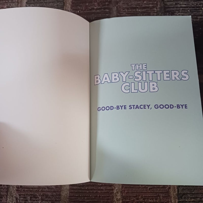 Good-Bye Stacey, Good-Bye
