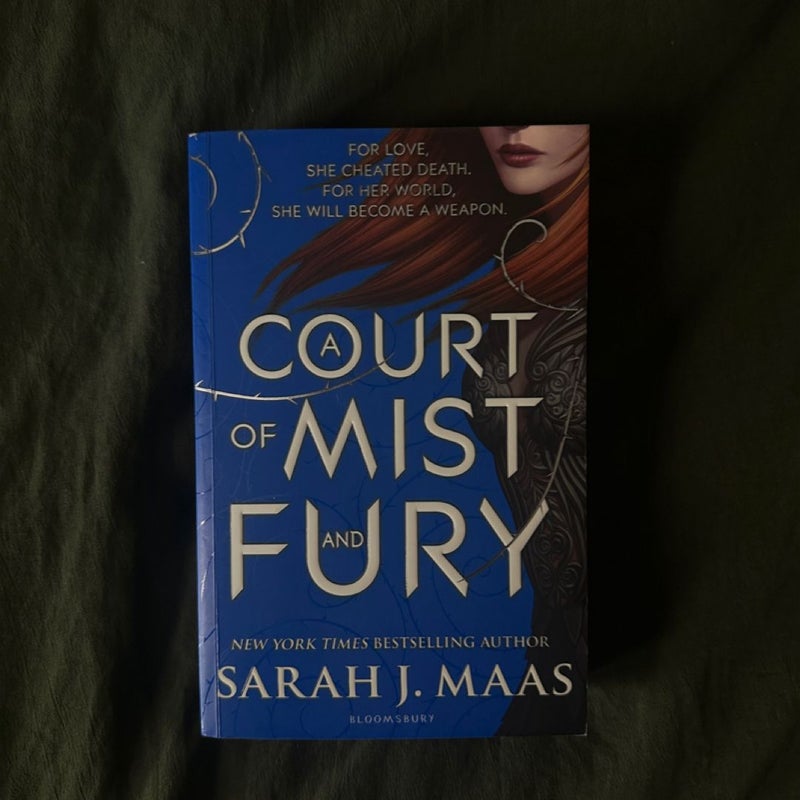 A Court of Mist and Fury (UK first print) 