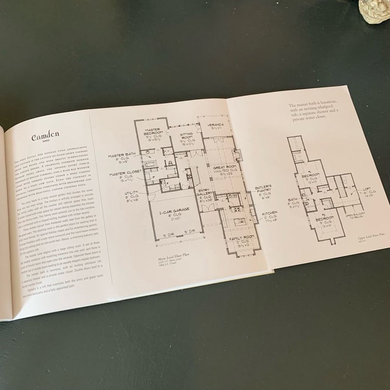 Cottages Floor Plans Book