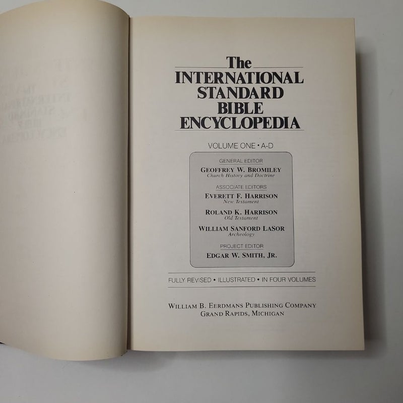 The International Standard Bible Encyclopedia