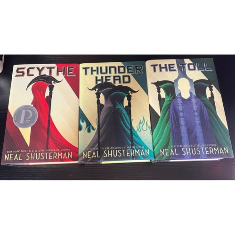 The Arc of a Scythe Trilogy 1st Edition Hardcovers
