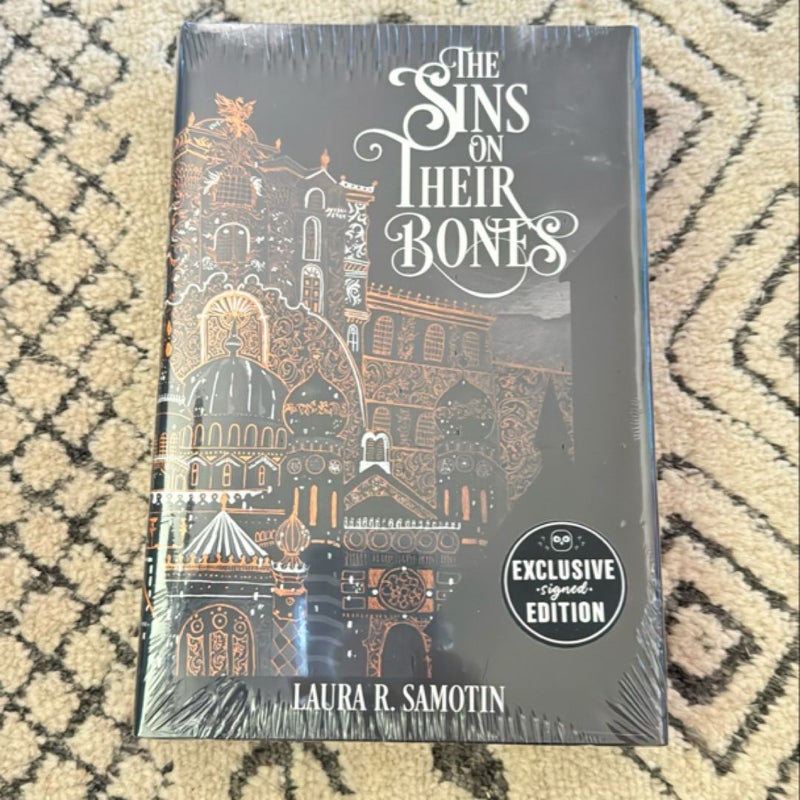 The Sins on Their Bones- OwlCrate signed edition