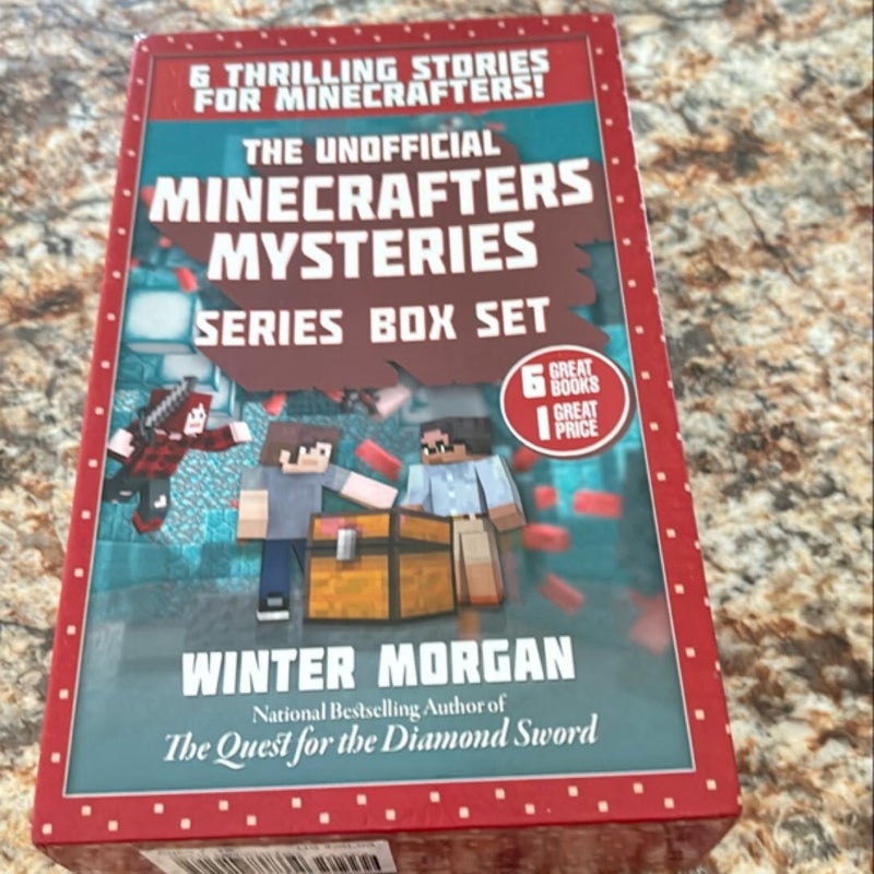 The Unofficial Minecrafters Mysteries Series Box Set