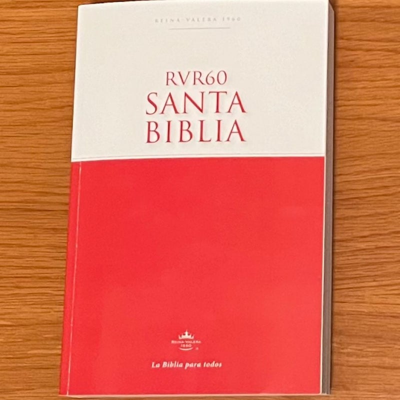 Reina Valera 1960 Santa Biblia Edición Económica, Tapa Rústica