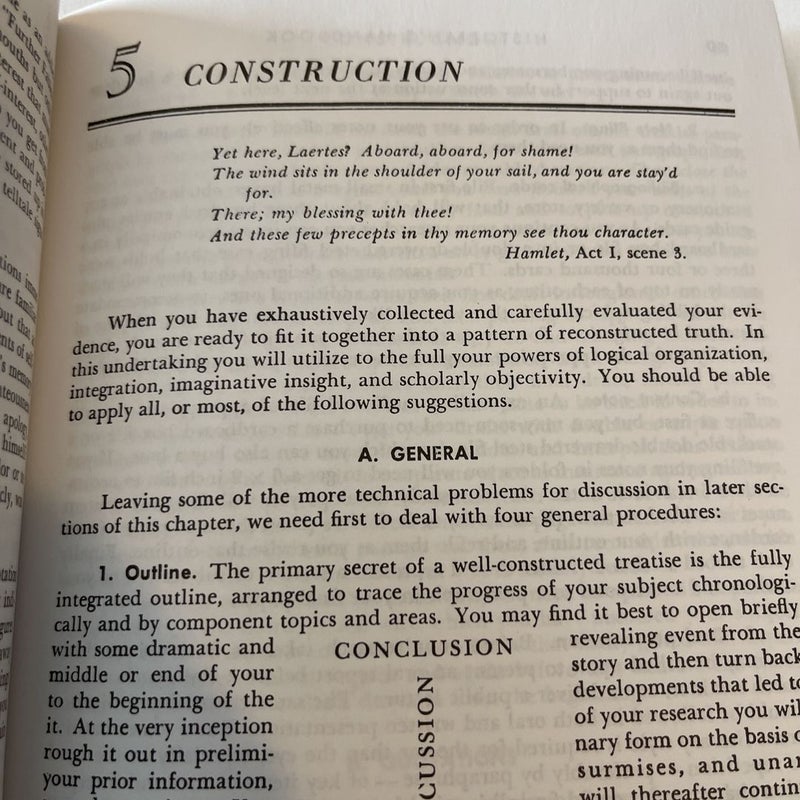 Historian's Handbook