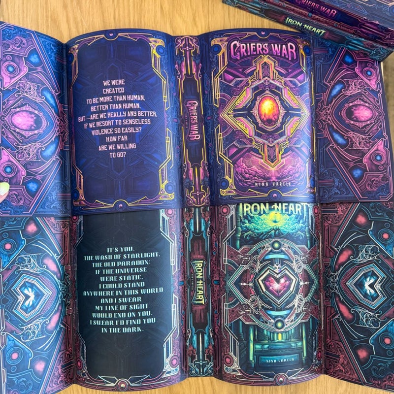 OOP Crier’s War Set SIGNED *Bookish Box Exclusive Luxe Editions*