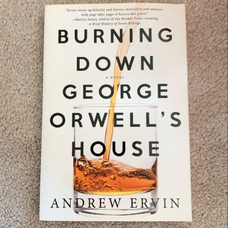 Burning down george orwell’s house