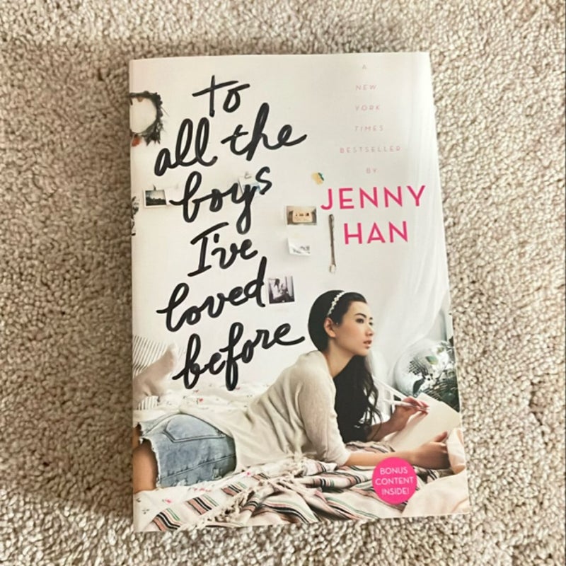 To All the Boys I've Loved Before