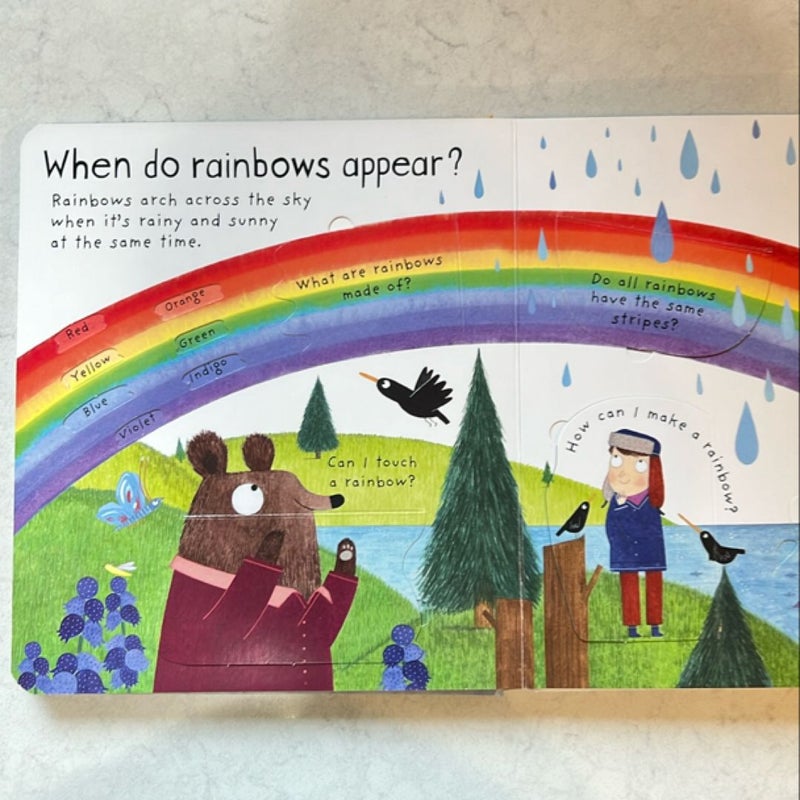 Lift-the-flap First Questions and Answers What Makes it Rain?