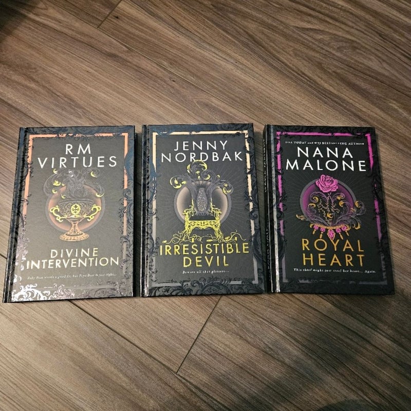 Black Rose Auction Kickstarter digitally signed hardbacks
