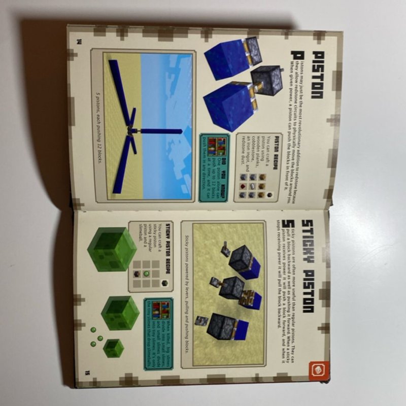 Minecraft: Redstone Handbook by Scholastic, Inc. Staff, Hardcover ...