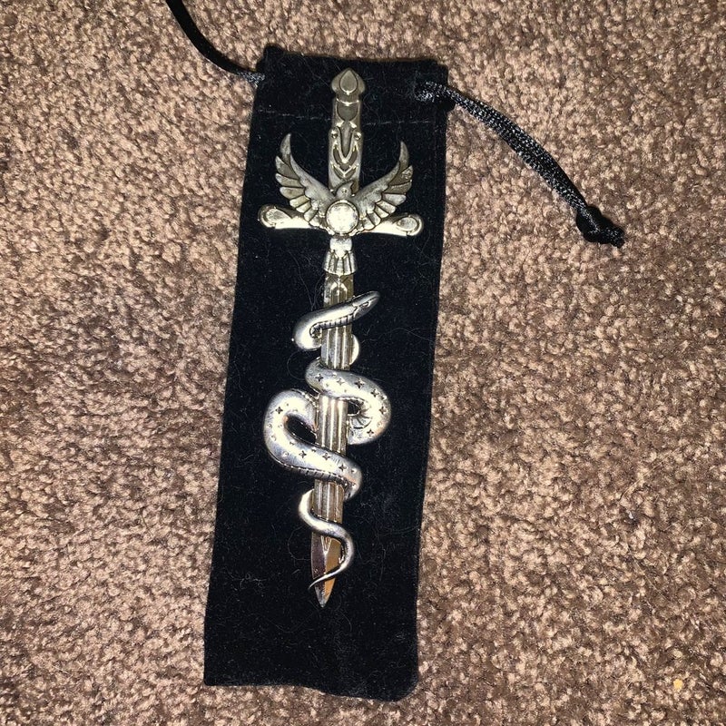 Serpent & Dove Inspired Replica Sword Letter Opener