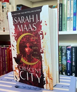 Signed First Edition - Crescent City House of Earth and Blood