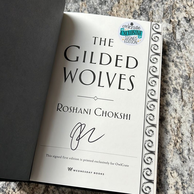 The Gilded Wolves - Signed Owlcrate