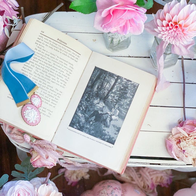 Pink Vintage Pollyanna First Edition Thus