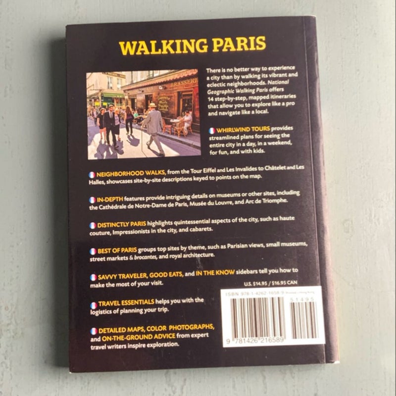 National Geographic Walking Paris, 2nd Edition